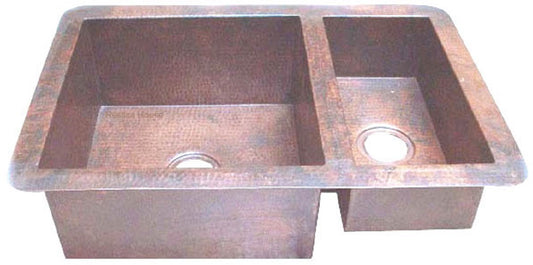 contemporary copper kitchen sink