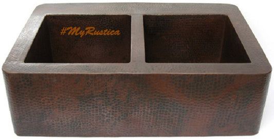 mexican apron copper kitchen sink