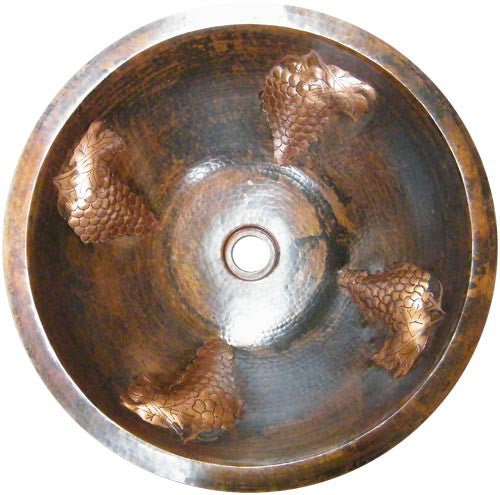 Copper Bathroom Sink "Rodrigo"