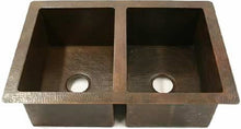 hand manufactured copper kitchen sink