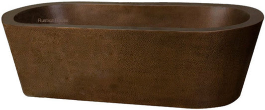 spanish hand hammered copper tub